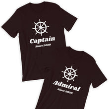 Captain & Admiral T-Shirt Bundle / His & Her
