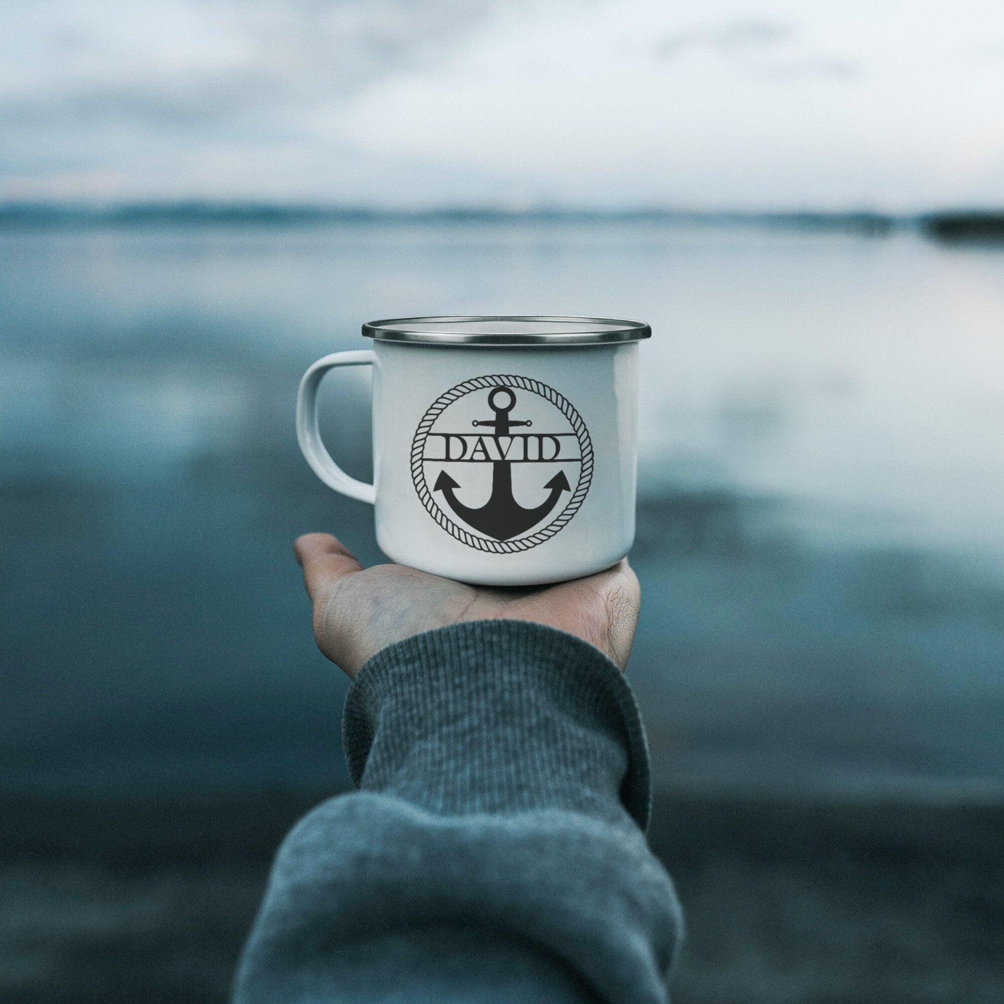 Personalized Anchor Mug
