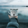 Hello Darkness Camping Mug