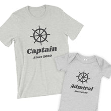Captain & Admiral Dad & Baby Bundle (Perfect For Moms Too!)
