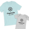 Captain & Admiral Dad & Baby Bundle (Perfect For Moms Too!)