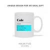 Custom Definition Ceramic Mug