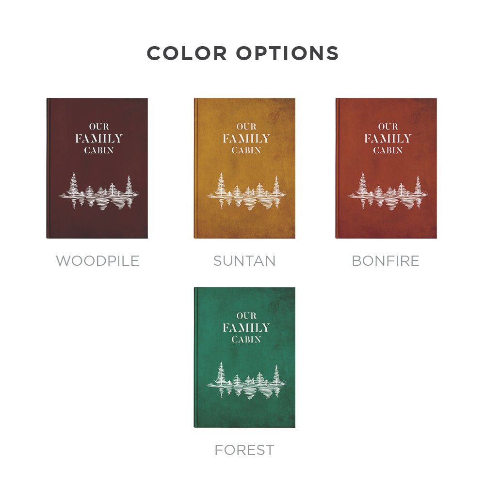 Personalized Family Cabin Journal