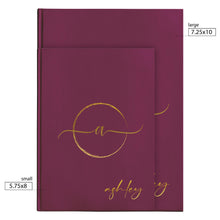 Personalized Luxury Hardcover Journal