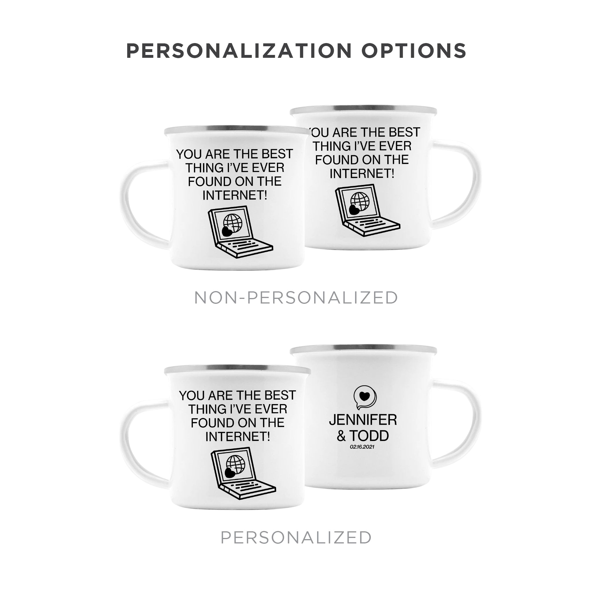 Best Thing On The Internet Personalized Camp Mug