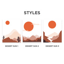 Modern Desert Travel Art Prints