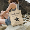 PERSONALIZED Couples Beach Wedding Tote Bag