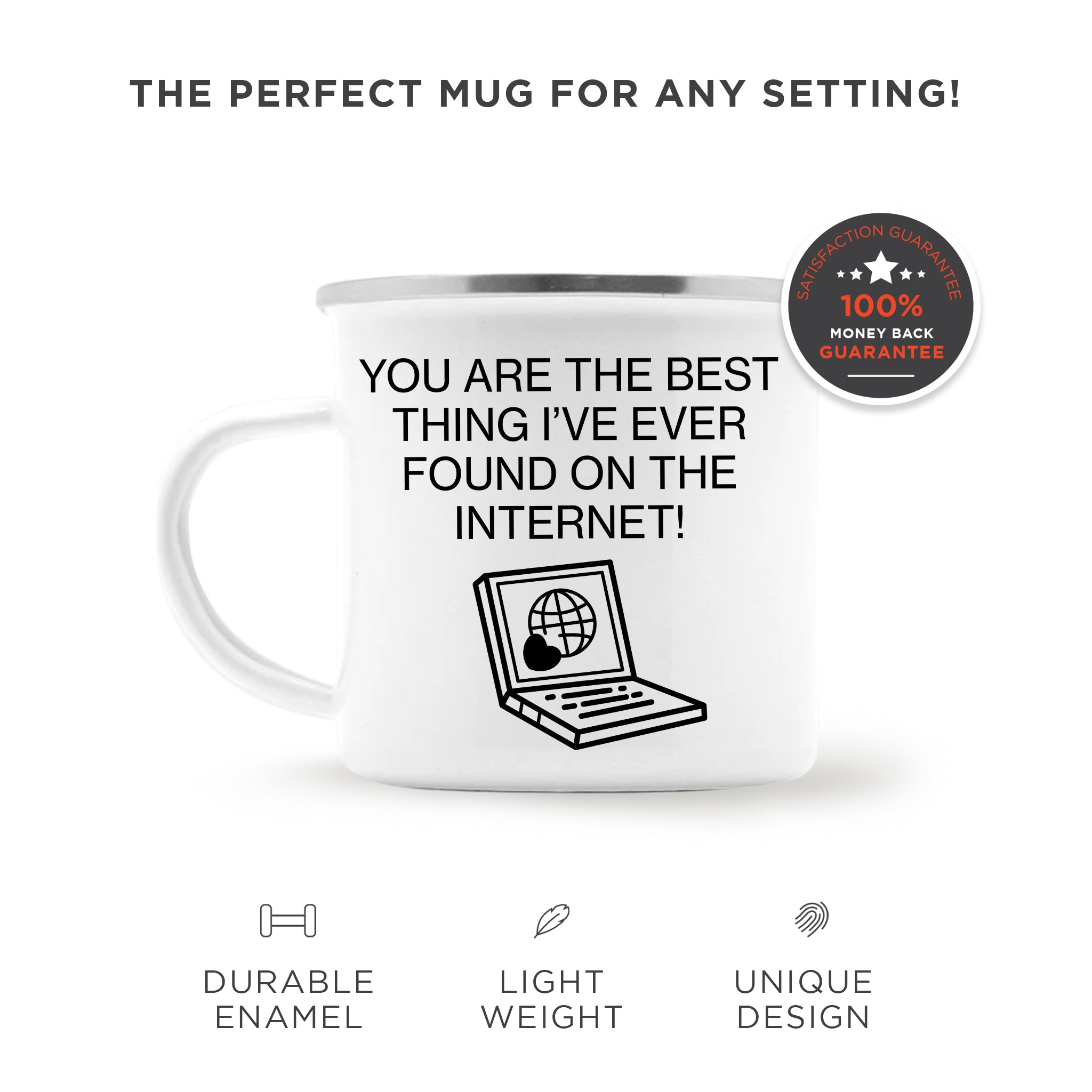 Best Thing On The Internet Personalized Camp Mug