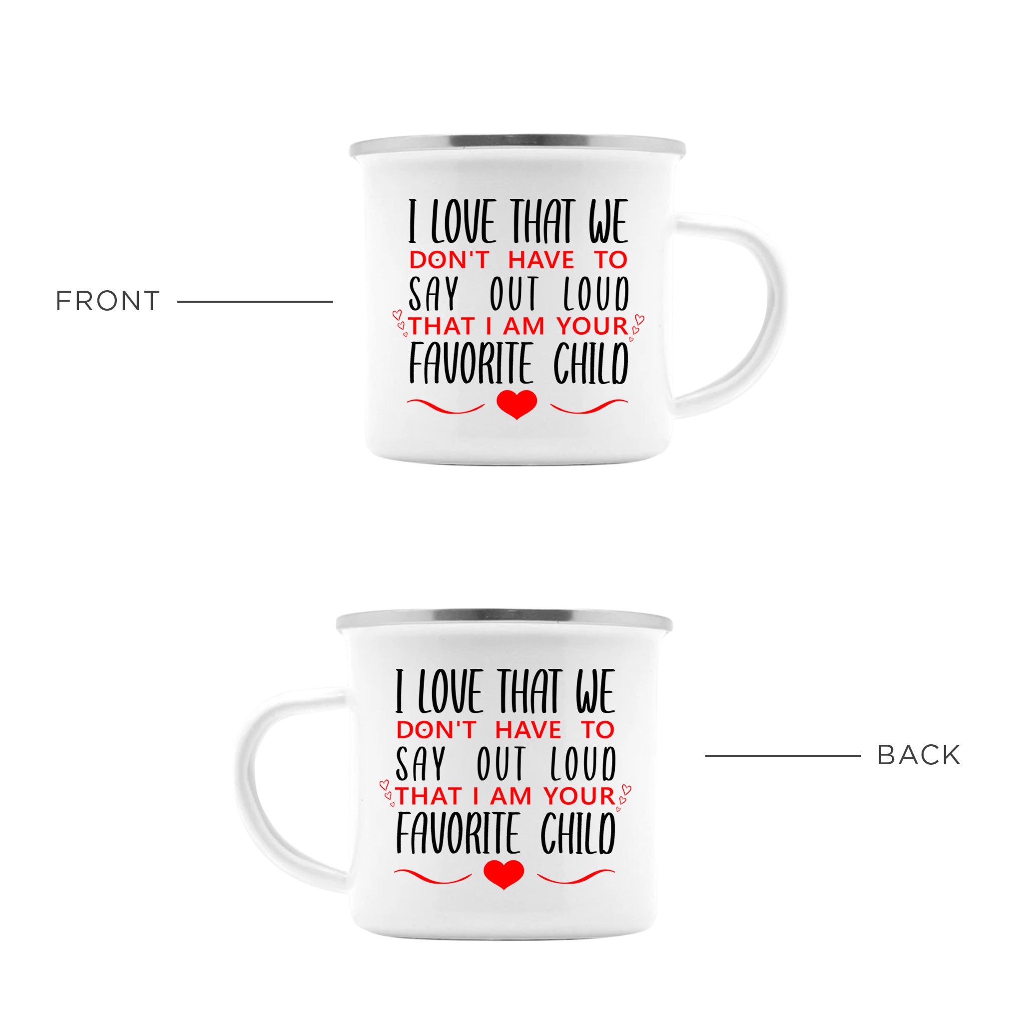 No Need To Say It - Cheeky Parent Mug