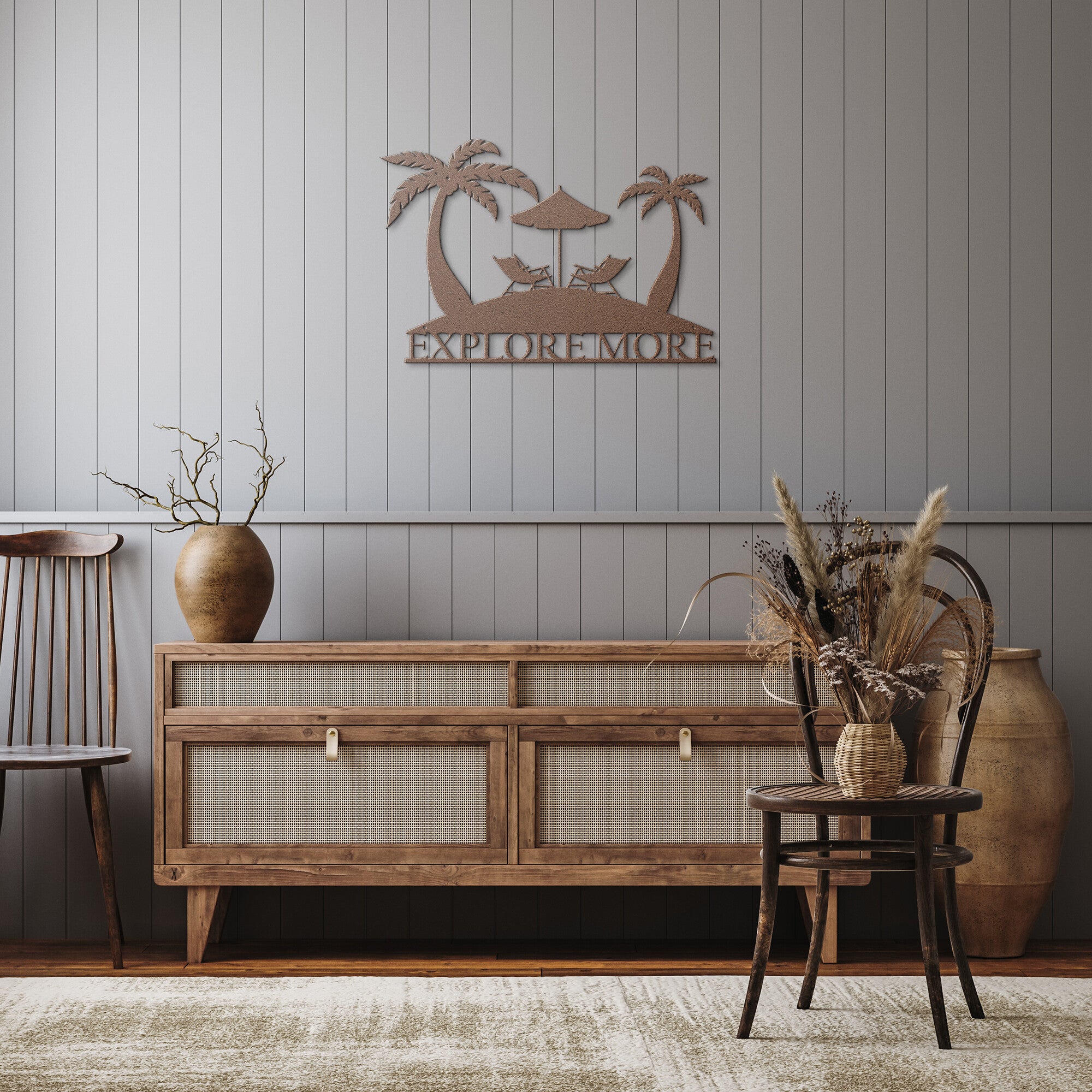 Explore More Tropical Metal Wall Sign