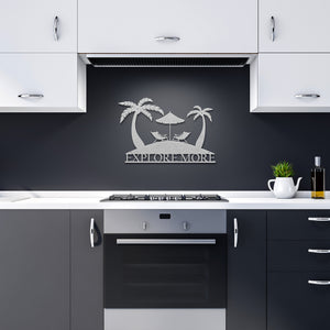 Explore More Tropical Metal Wall Sign