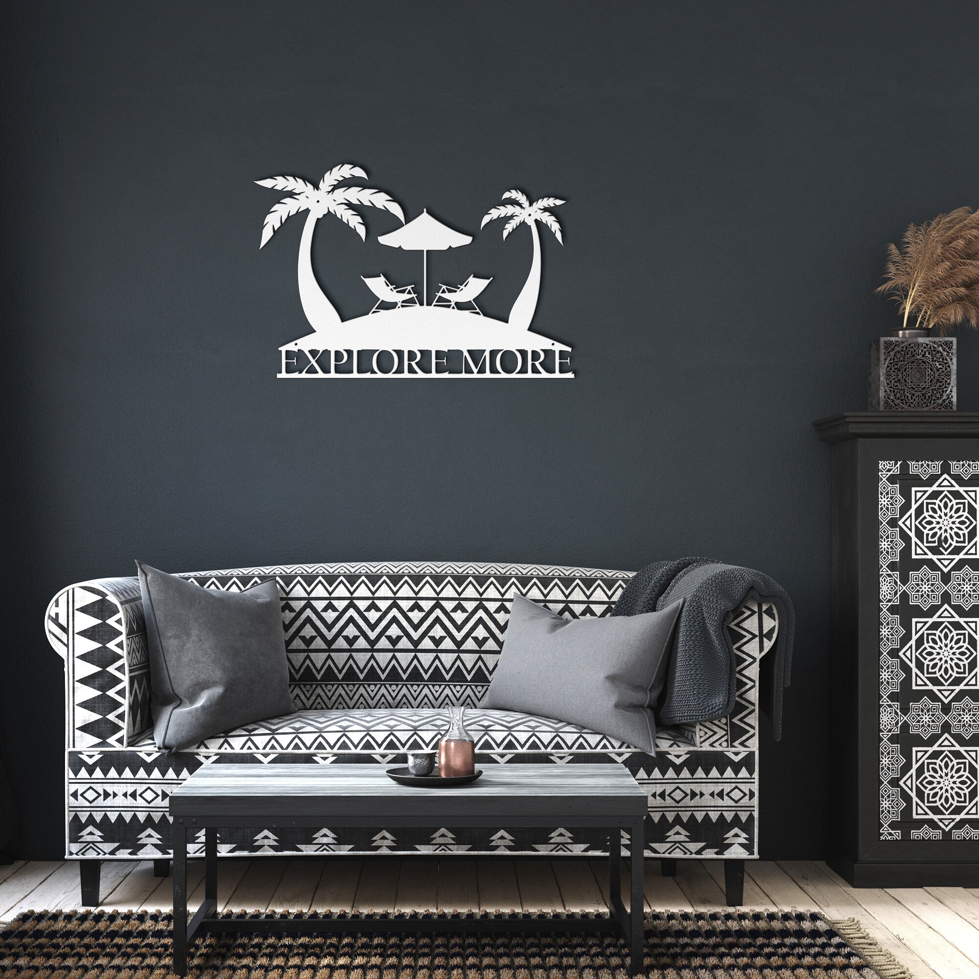 Explore More Tropical Metal Wall Sign