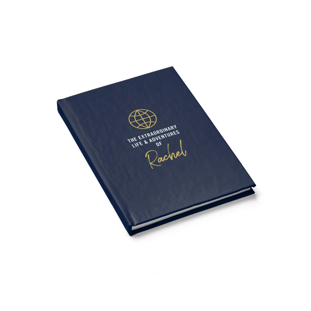 Extraordinary Life & Adventures Notebook (Personalized!)