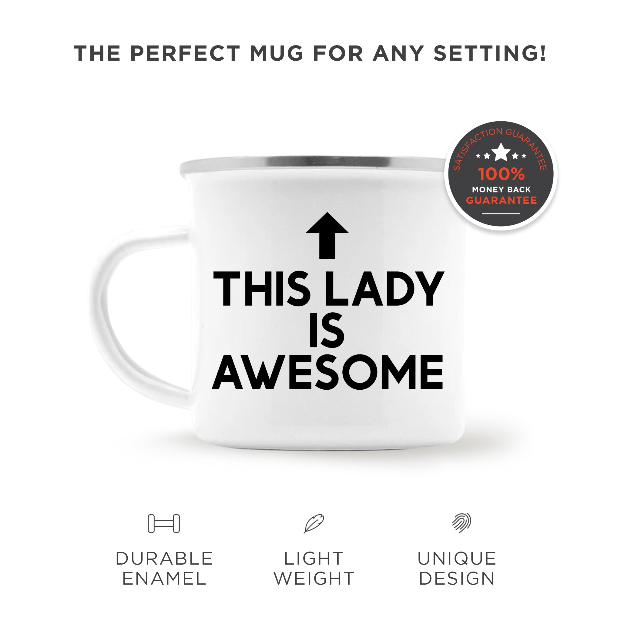 Awesome Wife Camping Mug