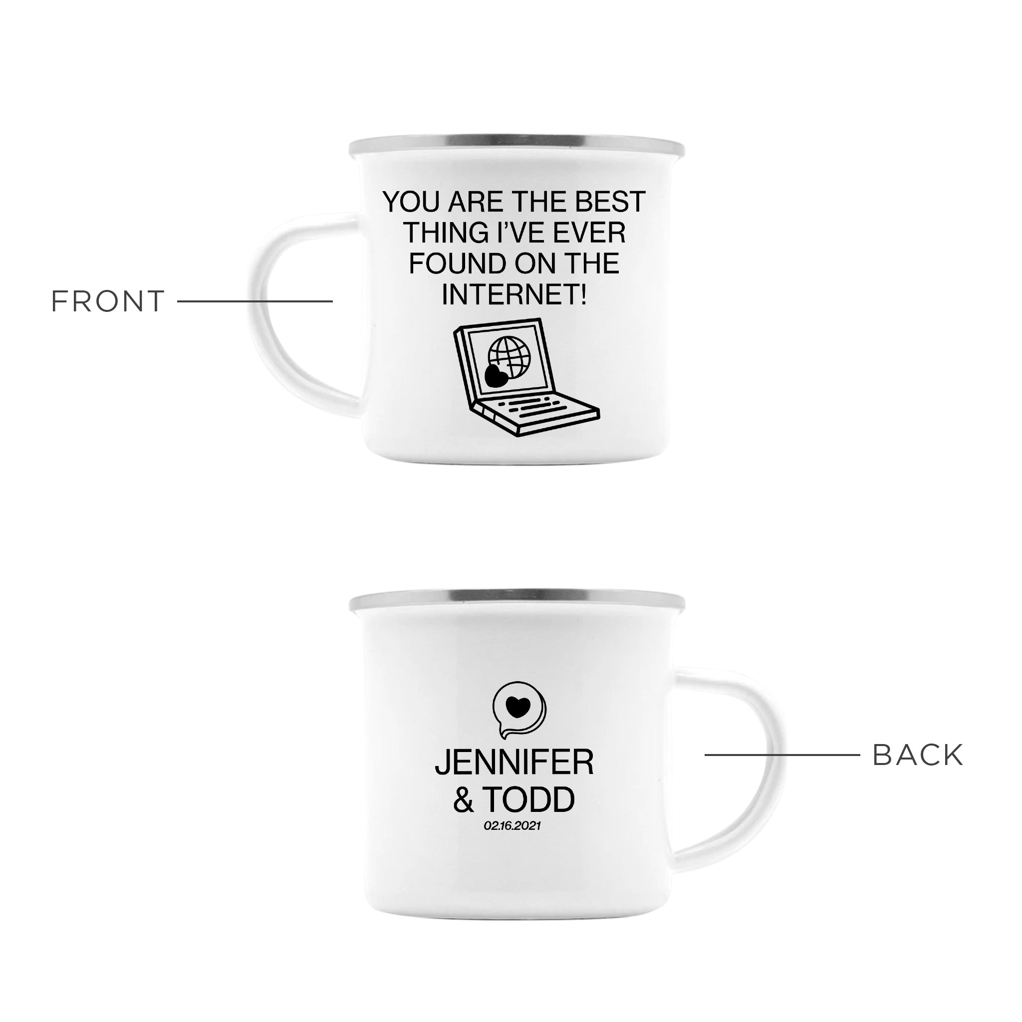 Best Thing On The Internet Personalized Camp Mug