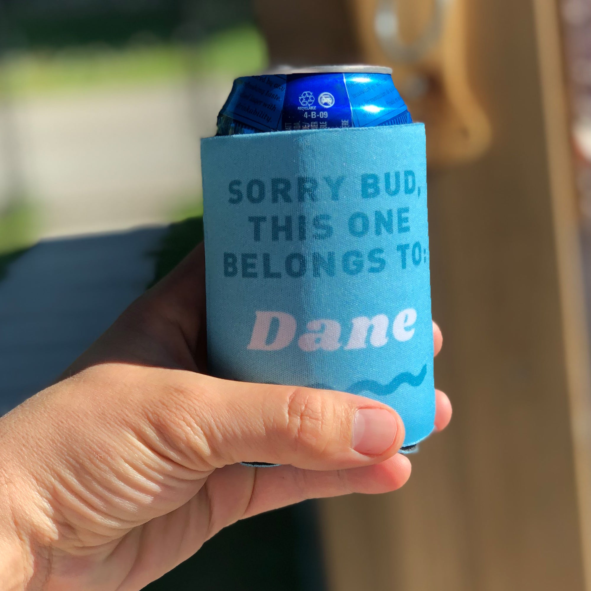 Gone Swimming Can Cooler