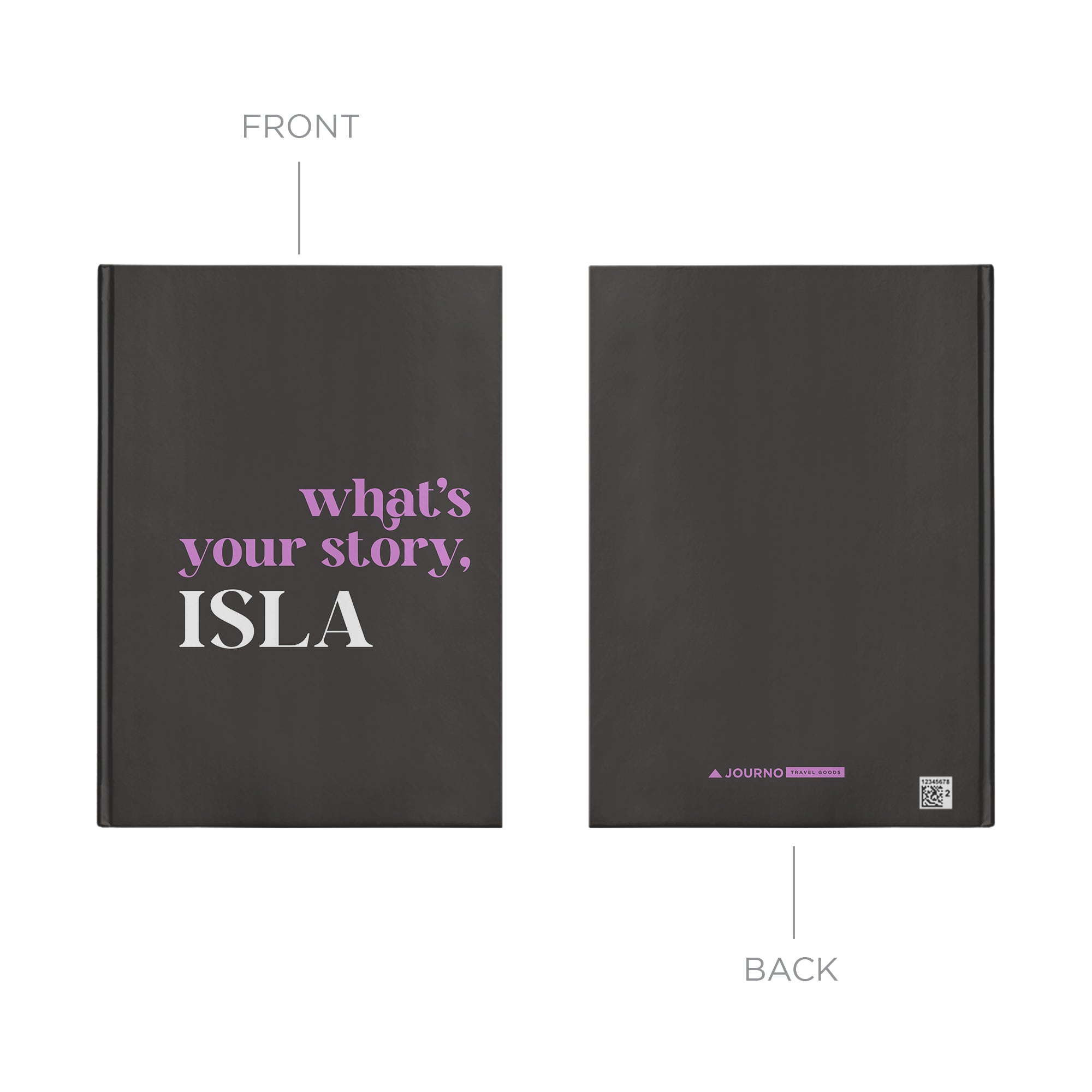 Personalized Hardcover Journal For Family Keepsake