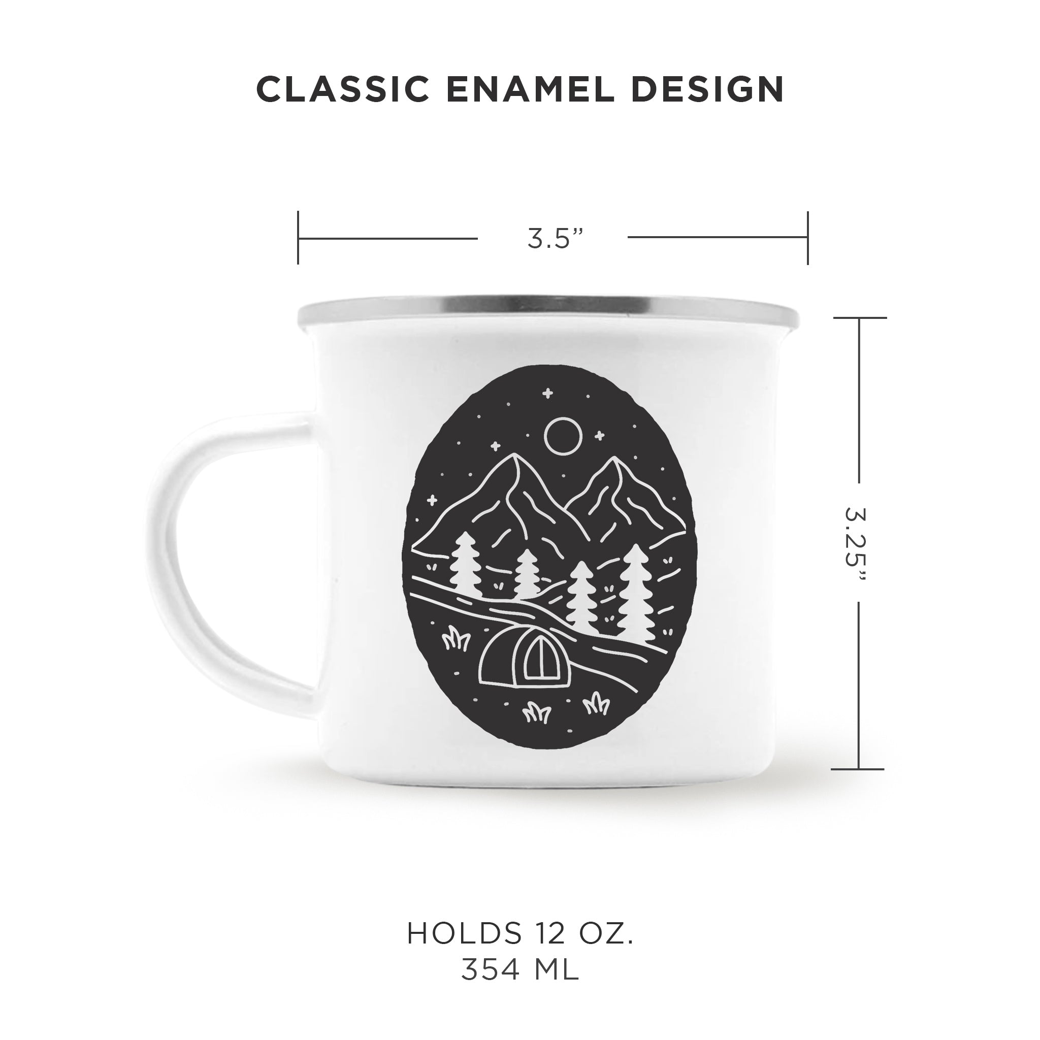 You Feel Like Home & Adventure Camping Mug