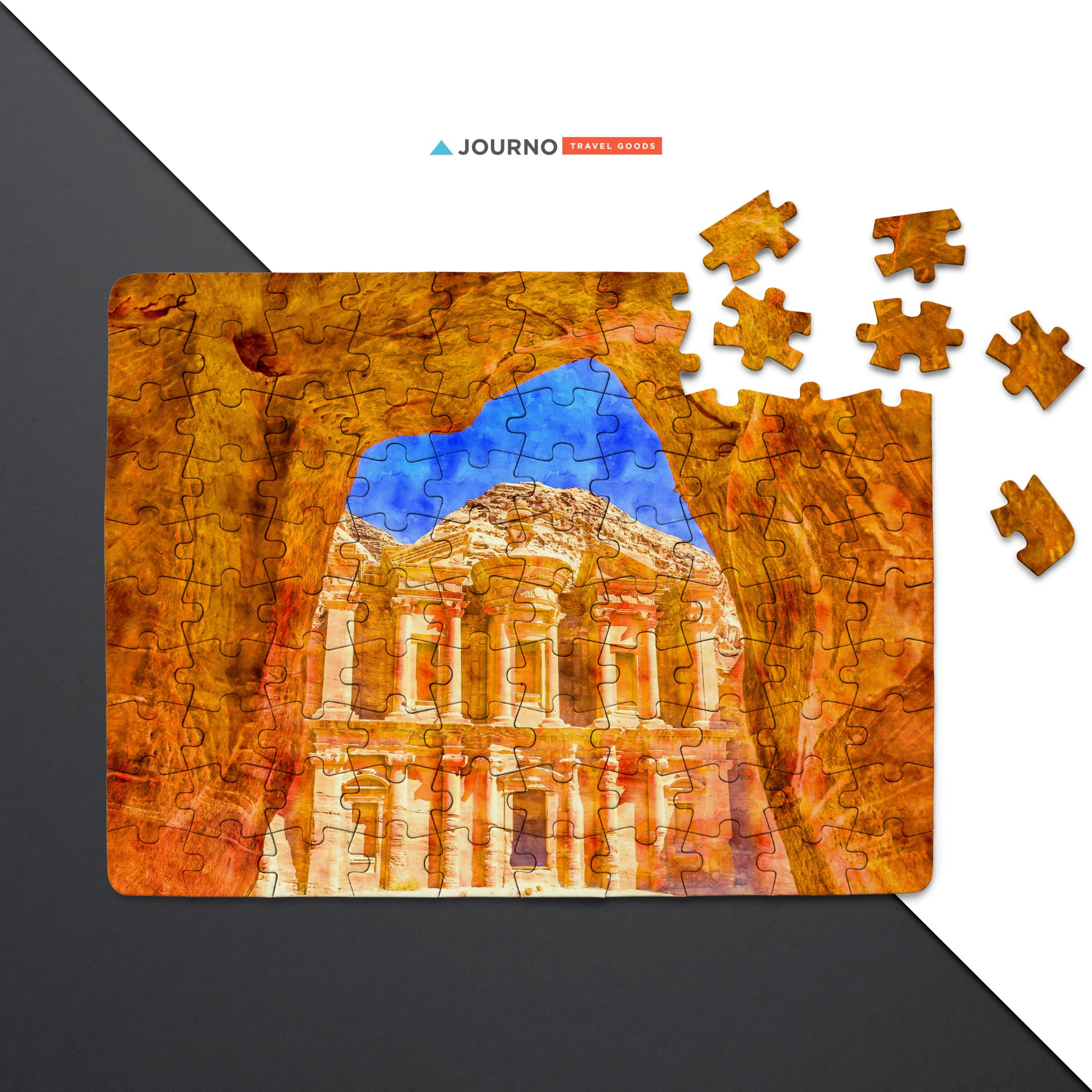 The Petra Puzzle - Bucket List Landscape Jigsaw Puzzle