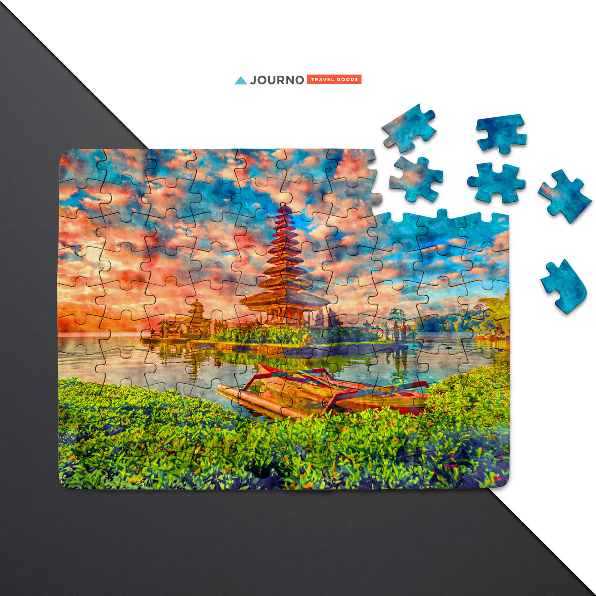 Bali Temples Puzzle - Gorgeous Bali Travel Memento – Journo Travel Goods