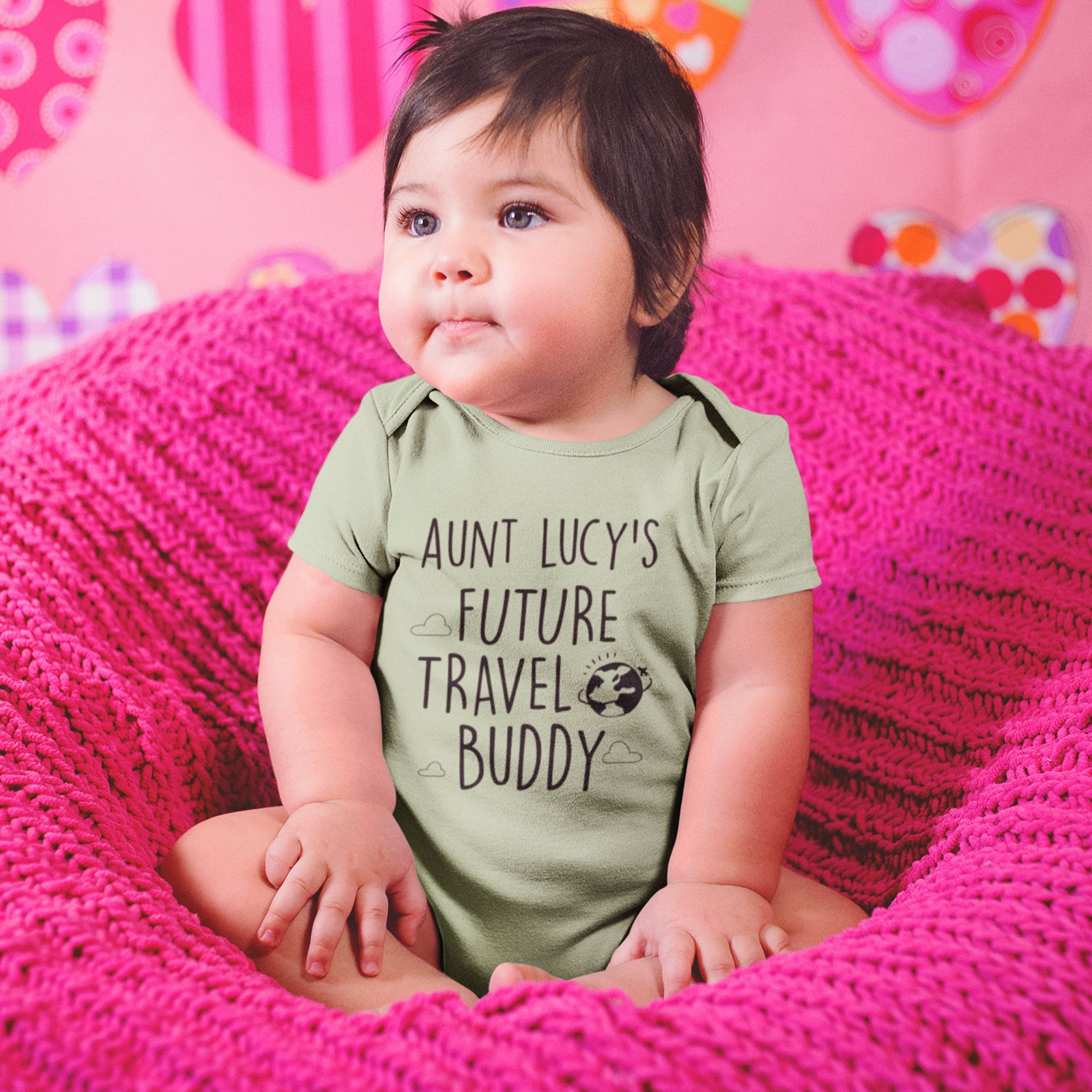 Personalized Baby Gift - Future Travel Buddy One Piece