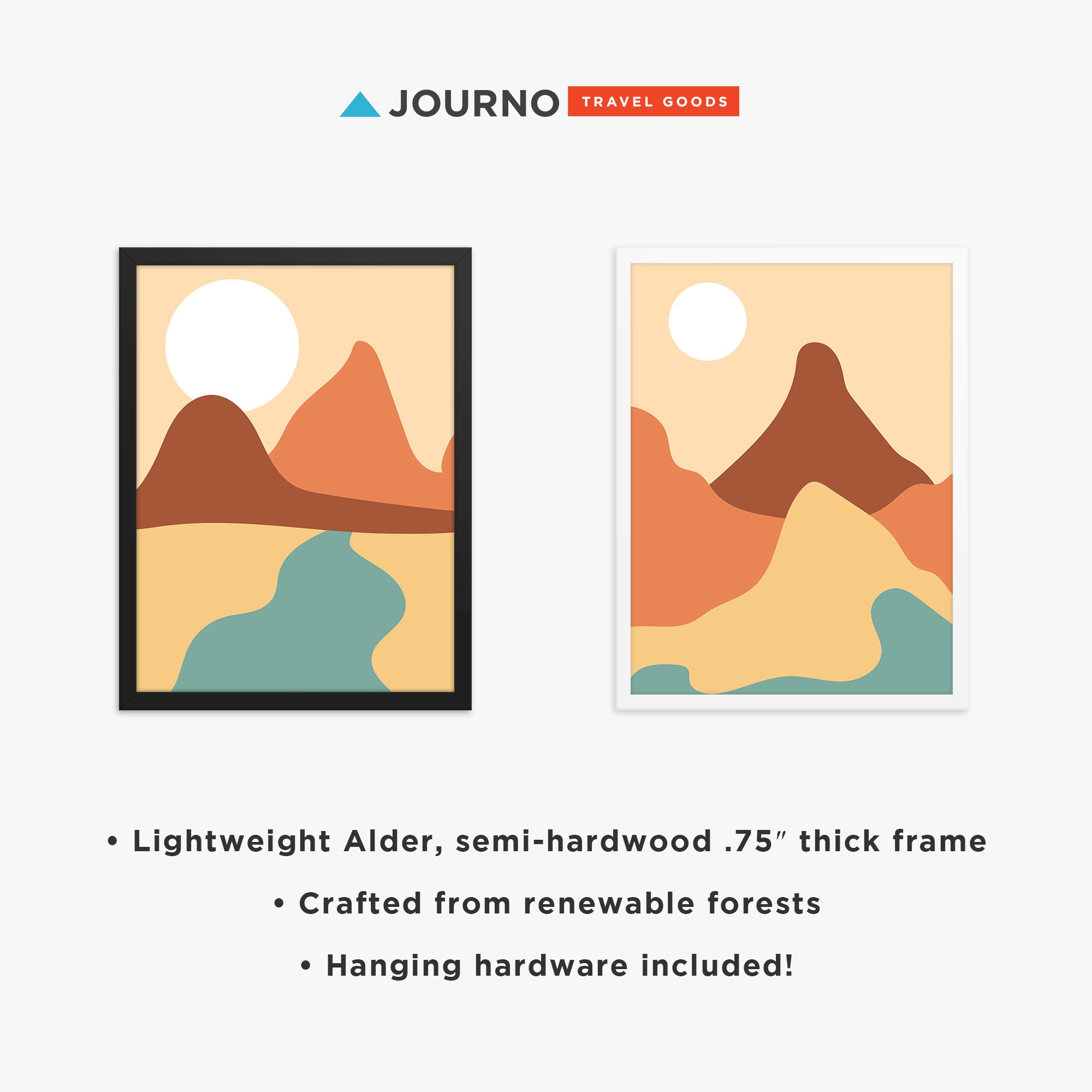 Abstract Canyon Art Poster