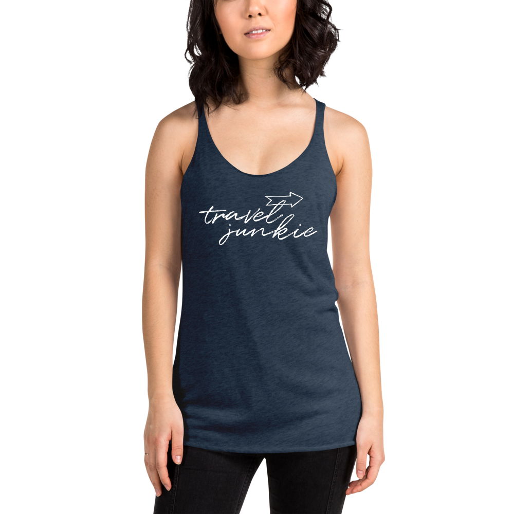 Travel Junkie Women's Racerback Tank