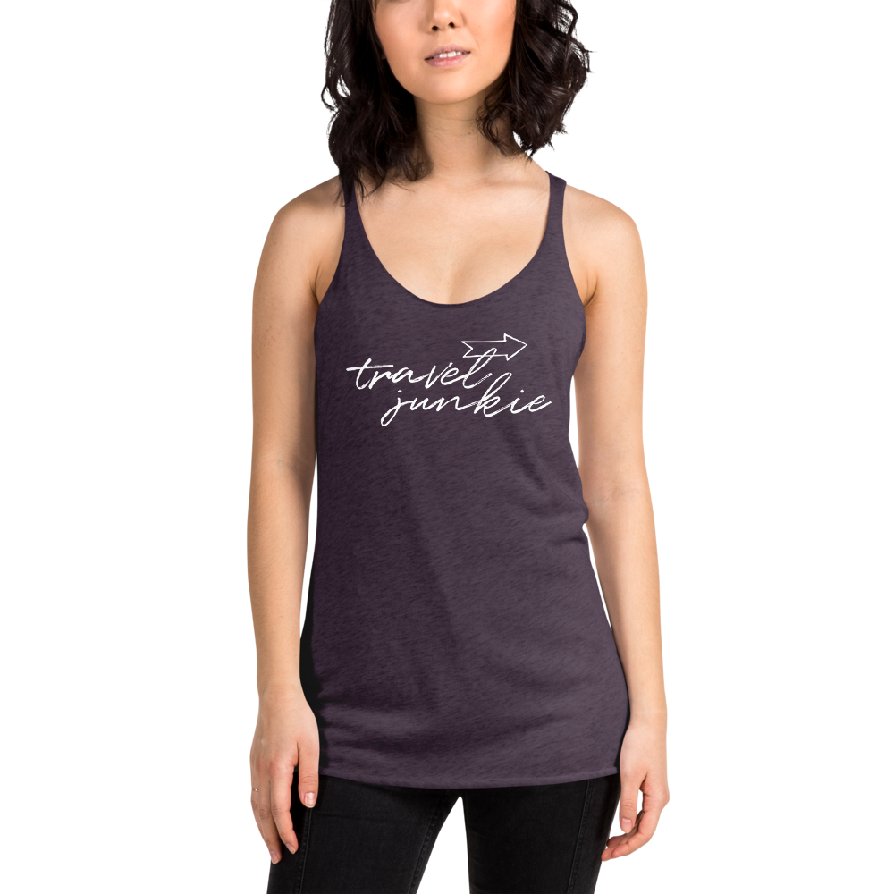 Travel Junkie Women's Racerback Tank