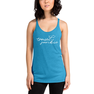 Travel Junkie Women's Racerback Tank