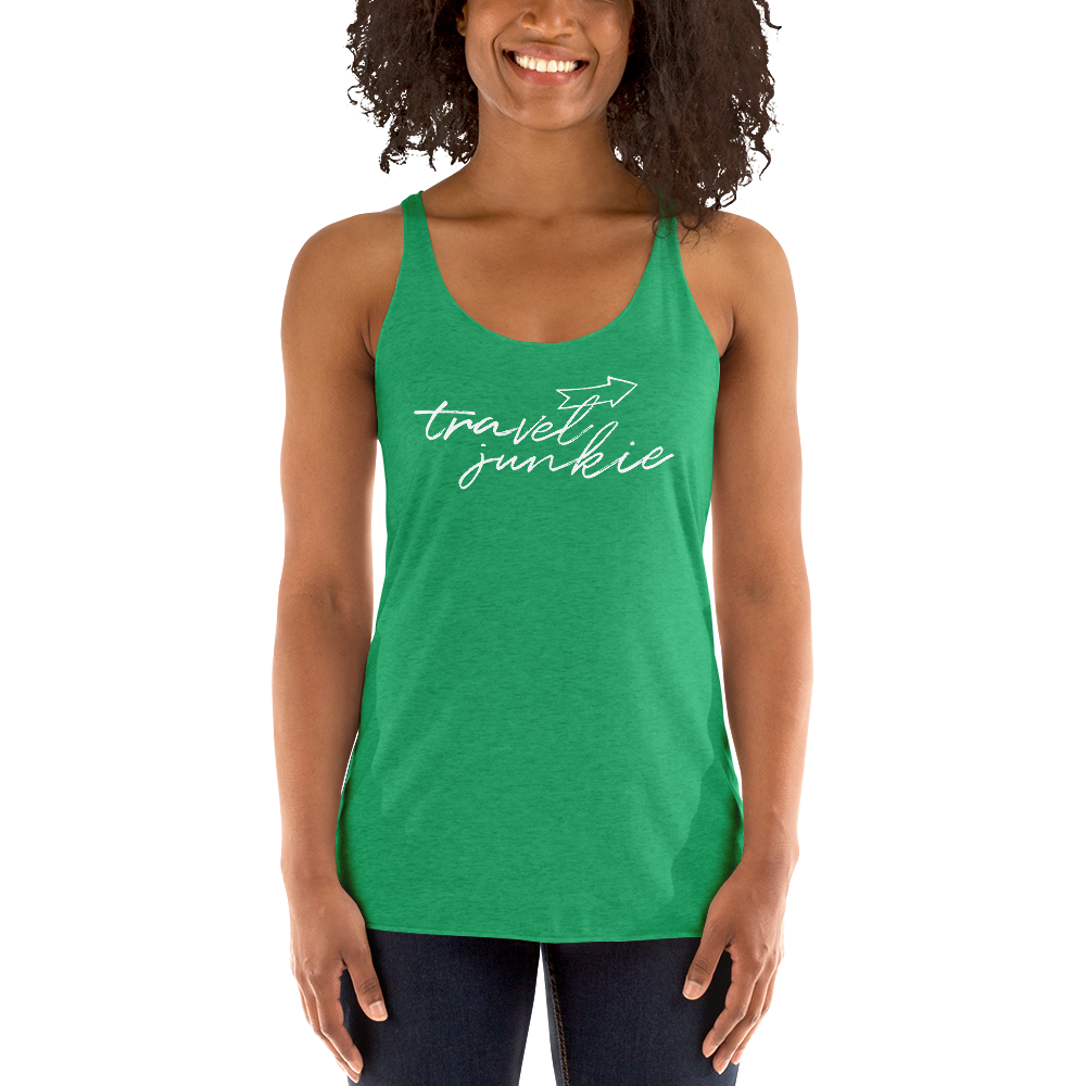 Travel Junkie Women's Racerback Tank