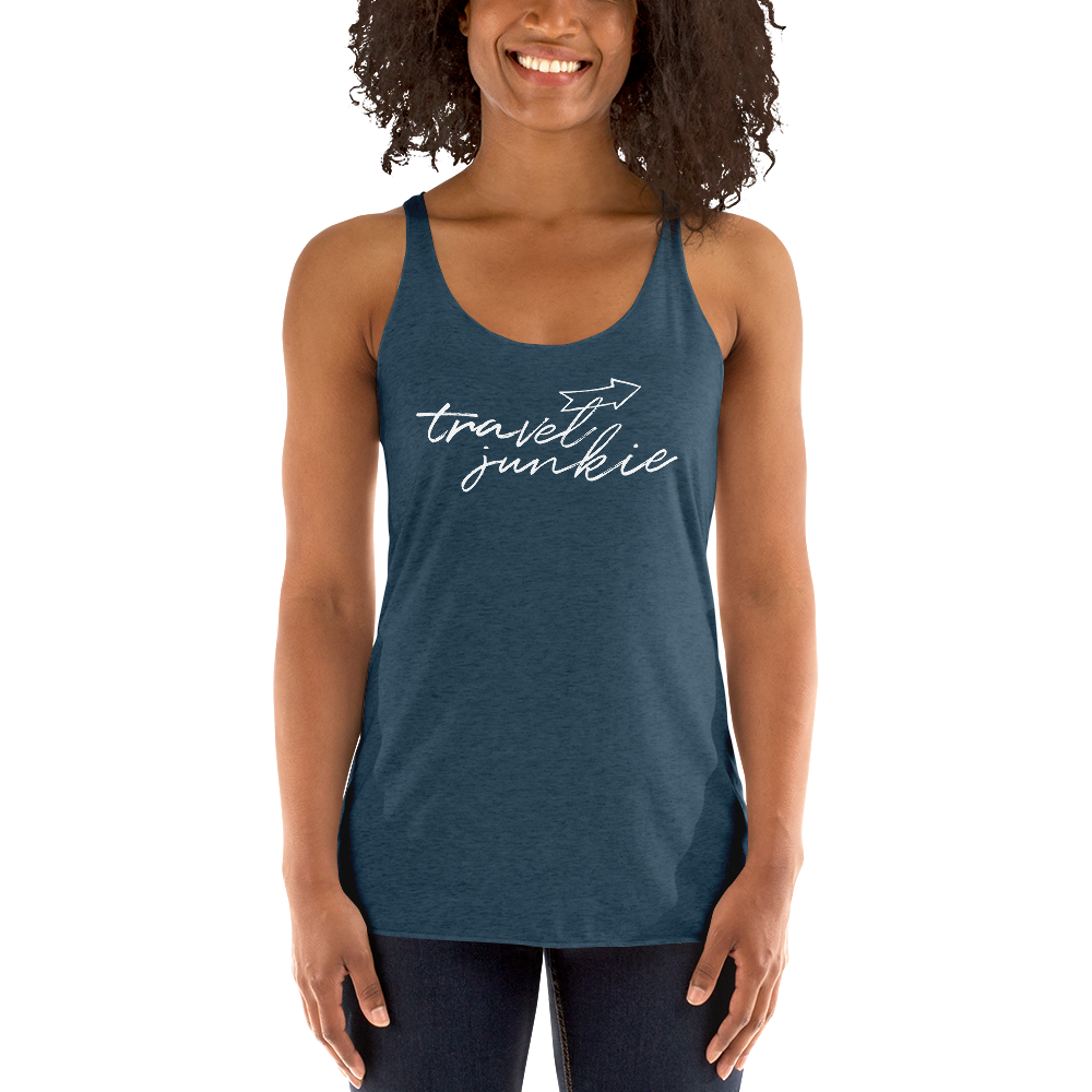 Travel Junkie Women's Racerback Tank