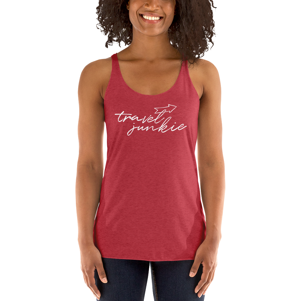 Travel Junkie Women's Racerback Tank