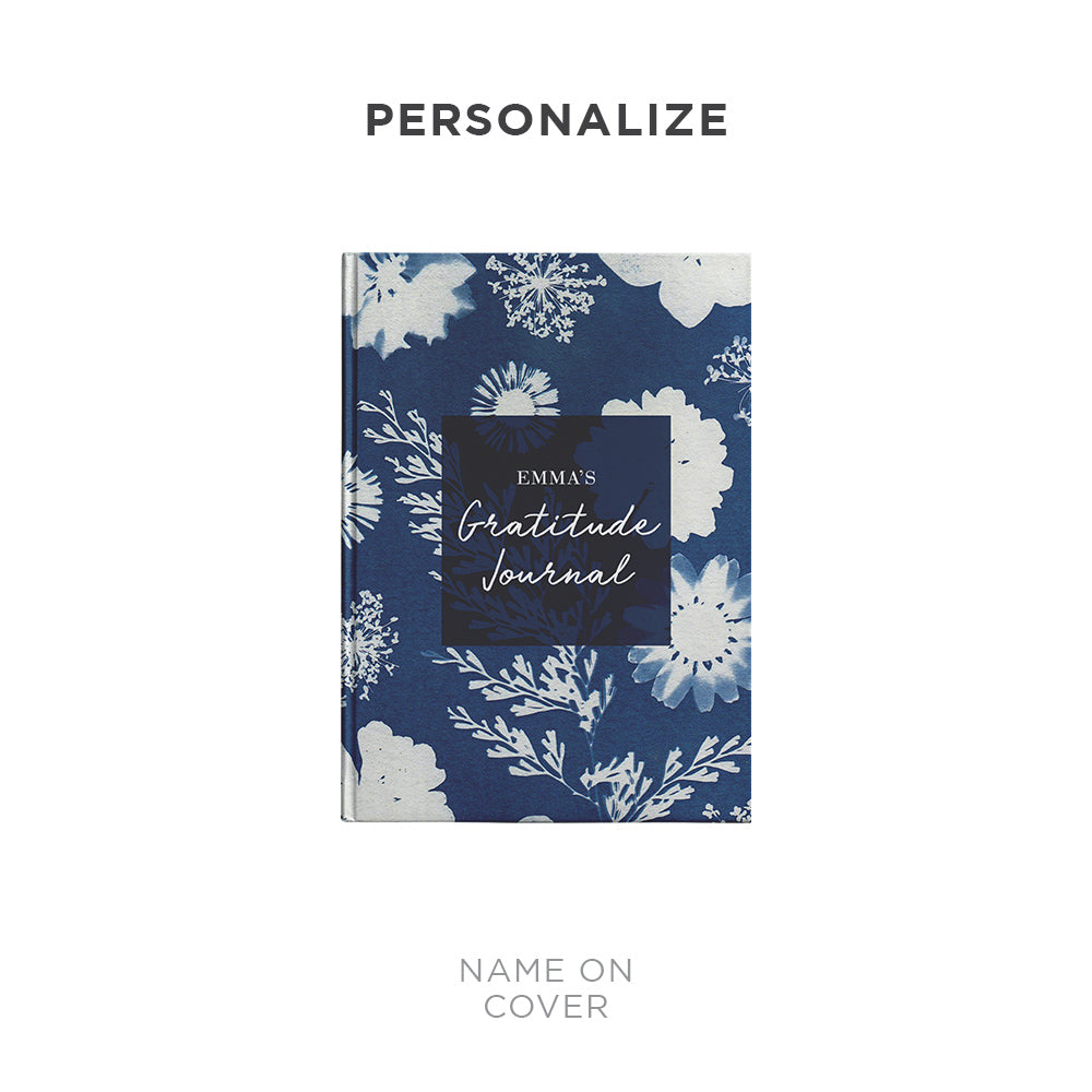 Pressed Flower Gratitude Journal (Personalized!)