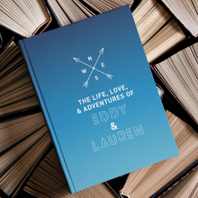 Personalized Couples Travel Notebook