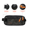 Travel Money Belt - RFID-Blocking Waist Wallet, Black.