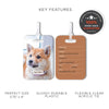 Personalized Pet Portrait Luggage Tag