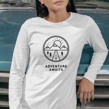 Adventure Awaits Unisex Long Sleeve Tee Shirt