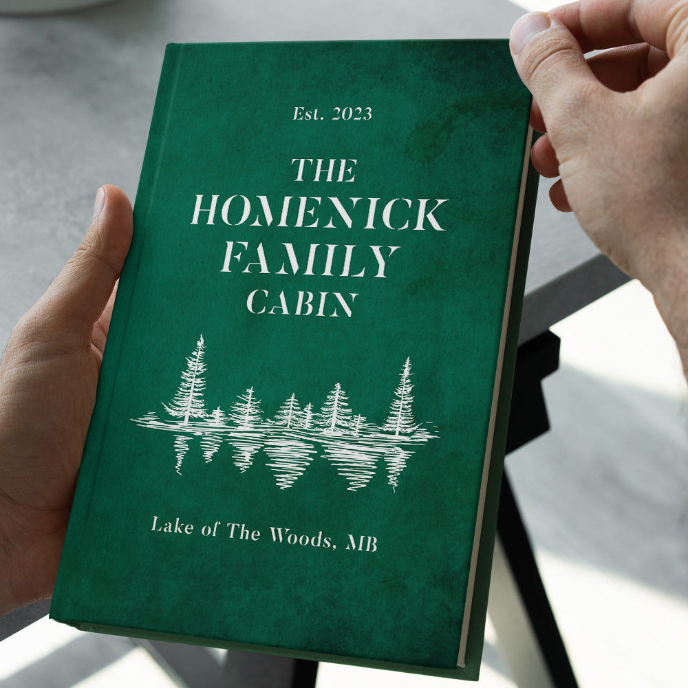 Personalized Family Cabin Journal