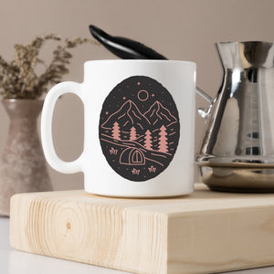 You Feel like Home & Adventure Ceramic Mug