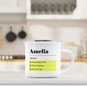 Personalized Name Definition Mug