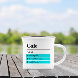 Personalized Name Definition Mug