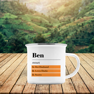 Personalized Name Definition Mug