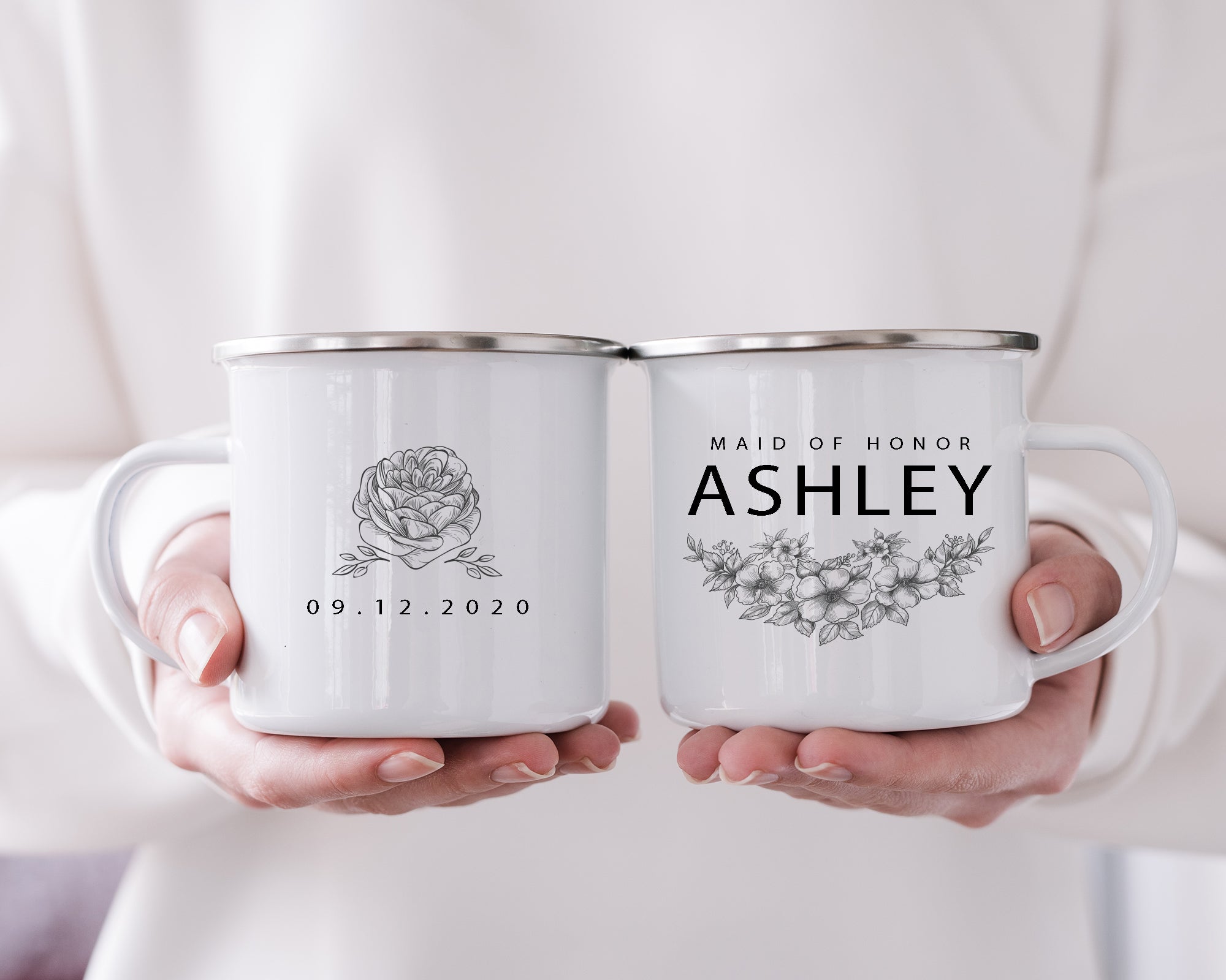 Personalized Bridesmaid Mug