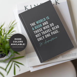 The World Is A Book Travel Journal - Stunning Signature Edition