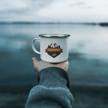 Personalized Deer Enamel Coffee Mug