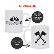 Groomsman Or Best Man Personalized Ceramic Mug