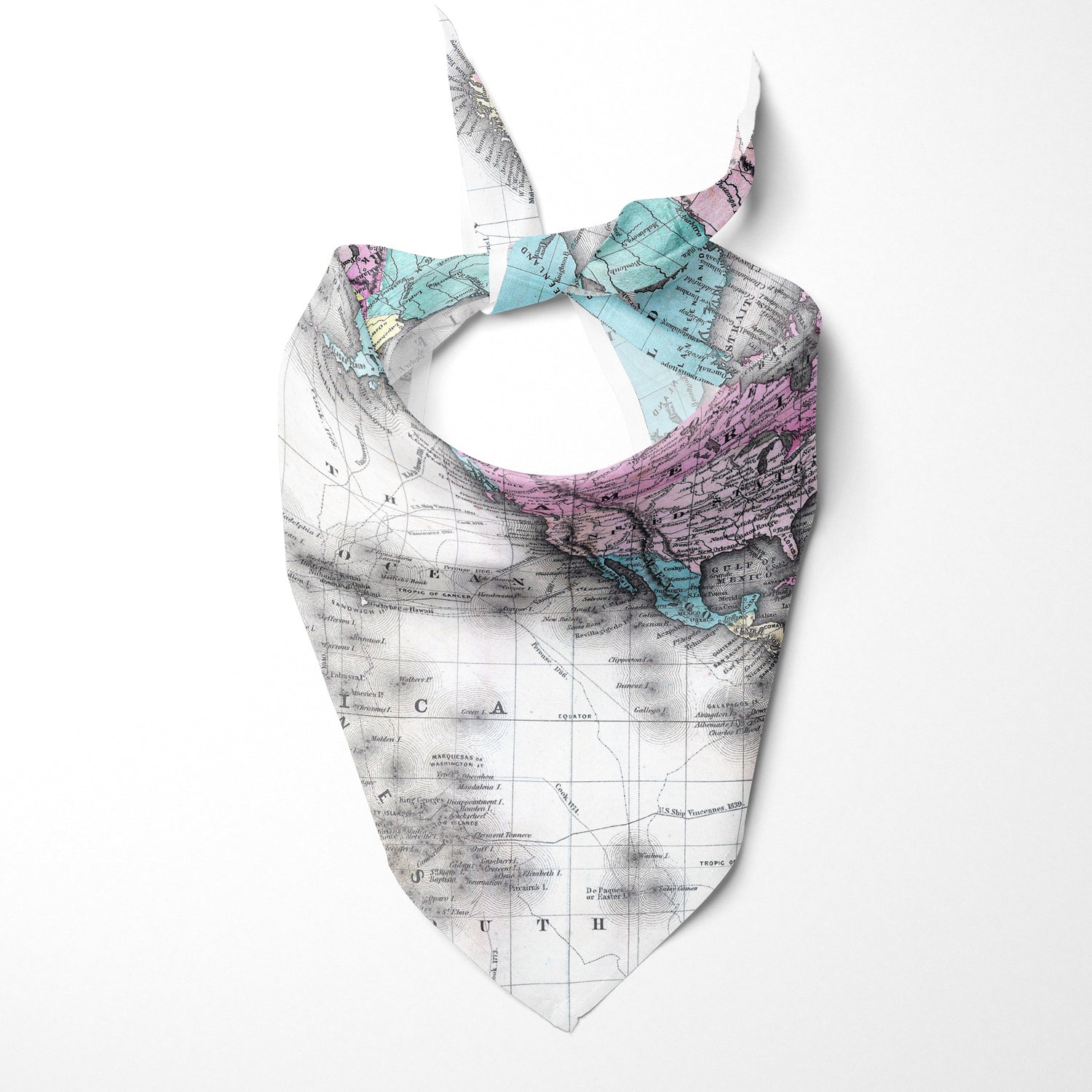 Maps of the World Pet Bandana