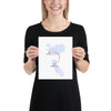 Customized "Long-Distance Love" Art Print