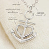 Load image into Gallery viewer, Mom You Are My Anchor Necklace