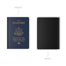 Classic Personalized Passport Cover Case